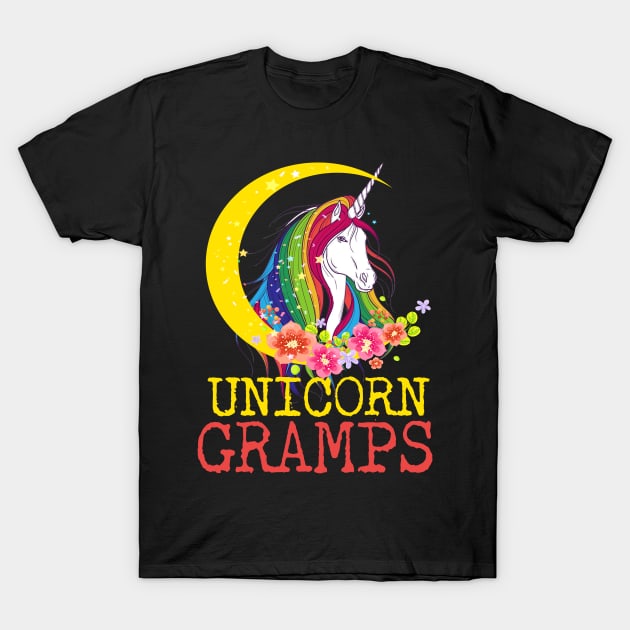Unicorn Gramps T-Shirt by jrgmerschmann